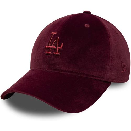 LA Dodgers MLB Velour Casquette Ajustable 9TWENTY avec Nœud à l'Arrière, Violet Foncé unisex - New Era Cap - Modalova