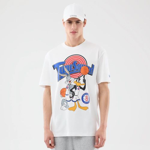 T-shirt Brooklyn Nets Space Jam 2 X NBA Blanc unisex - New Era Cap - Modalova