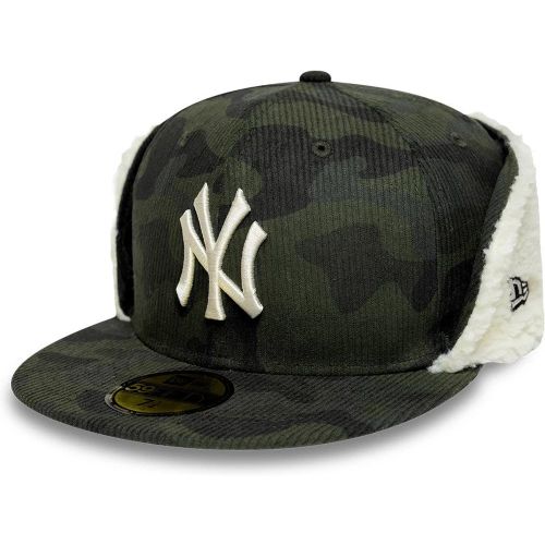 Casquette 59FIFTY Fitted Downflap New York Yankees MLB Cord Vert unisex - New Era Cap - Modalova
