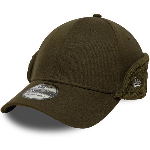Casquette 39THIRTY Downflap Stretch Fit New Era Vert unisex - New Era Cap - Modalova