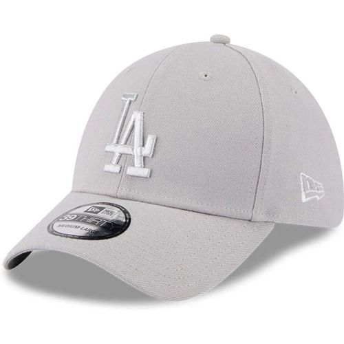 Casquette 39THIRTY Stretch Fit Metallic LA Dodgers MLB Gris unisex - New Era Cap - Modalova