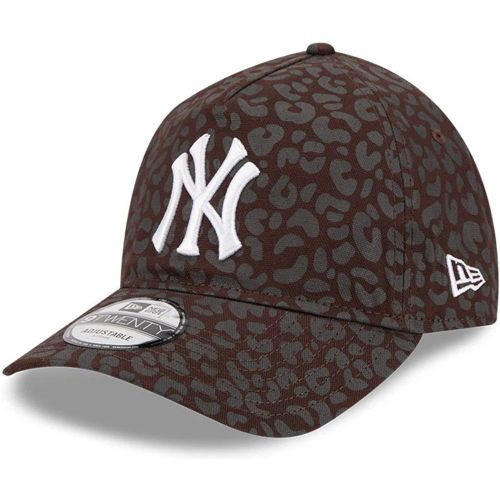 Casquette 9TWENTY A-Frame Léopard New York Yankees MLB Marron Foncé unisex - New Era Cap - Modalova