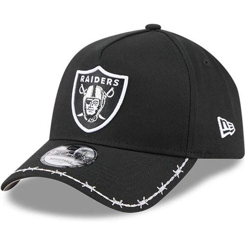 Casquette 9FORTY A-Frame Barb Visière Las Vegas Raiders NFL Noir unisex - New Era Cap - Modalova