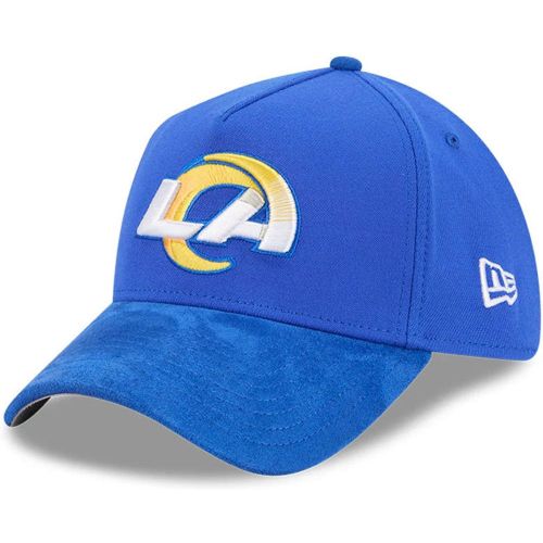 Casquette 39THIRTY A-Frame Stretch Fit Suede LA Rams NFL Bleu unisex - New Era Cap - Modalova