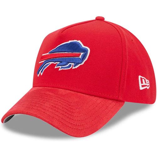 Casquette 39THIRTY A-Frame Stretch Fit Suede Buffalo Bills NFL Rouge unisex - New Era Cap - Modalova