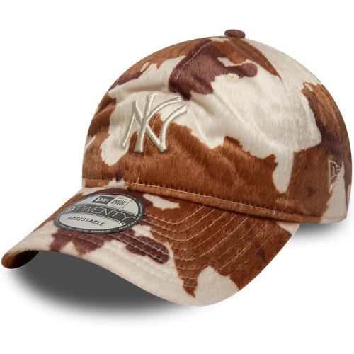 Casquette 9TWENTY Adjustable New York Yankees Animal Print Marron unisex - New Era Cap - Modalova