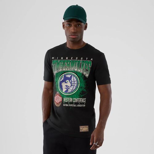 T-shirt Minnesota Timberwolves NBA Hardwood Classic Noir unisex - New Era Cap - Modalova