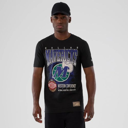 T-shirt Dallas Mavericks NBA Hardwood Classic Noir unisex - New Era Cap - Modalova