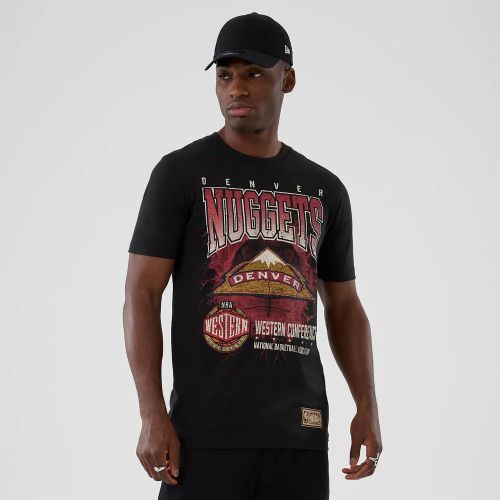 T-shirt Denver Nuggets NBA Hardwood Classic Noir unisex - New Era Cap - Modalova