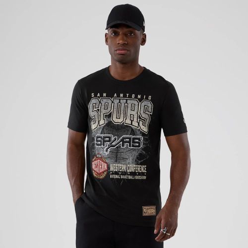 T-shirt San Antonio Spurs NBA Hardwood Classic Noir unisex - New Era Cap - Modalova