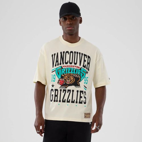 T-shirt Vancouver Grizzlies NBA Hardwood Classic Crème unisex - New Era Cap - Modalova