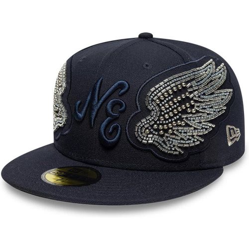 Casquette 59FIFTY Fitted New Era Beaded Wings Bleu marine unisex - New Era Cap - Modalova