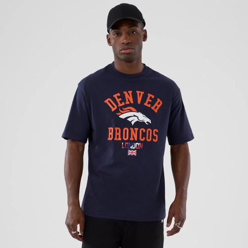 T-shirt Oversize Denver Broncos NFL ISG 2025 Bleu Marine unisex - New Era Cap - Modalova
