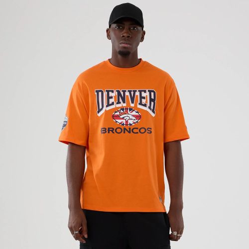 T-shirt Oversize Denver Broncos NFL ISG 2025 Orange unisex - New Era Cap - Modalova