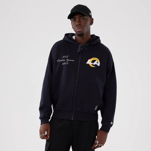 Sweat à Capuche Premium LA Rams NFL ISG 2025 Bleu Marine unisex - New Era Cap - Modalova