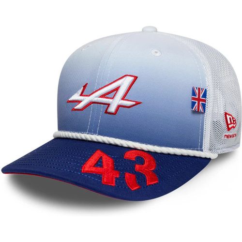 Casquette 9SEVENTY SS Alpine Racing Franco Colapinto Silverstone Blanc unisex - New Era Cap - Modalova