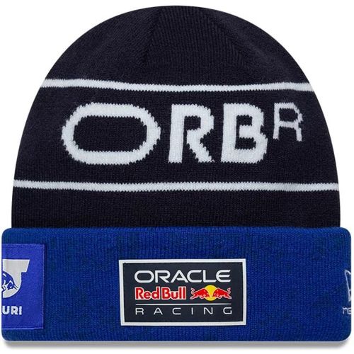 Bonnet Tricoté Replica Max Verstappen Red Bull Racing Bleu Foncé unisex - New Era Cap - Modalova