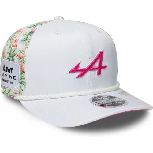 Casquette 9SEVENTY Stretch Snap Alpine Racing Miami Race Special Blanc unisex - New Era Cap - Modalova