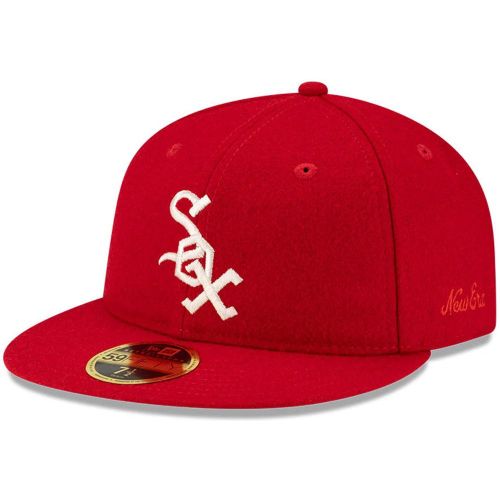 Casquette 59FIFTY Fitted Fear Of God X MLB Chicago White Sox Rouge unisex - New Era Cap - Modalova