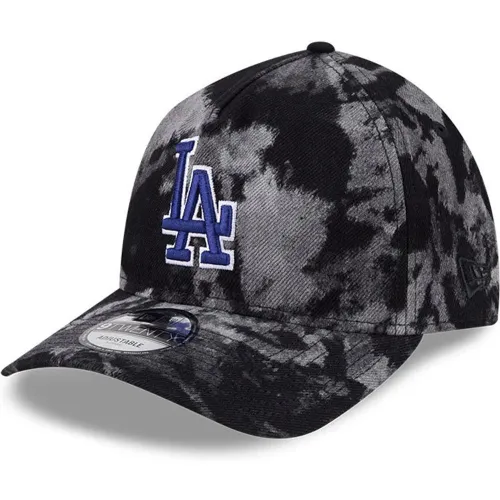 Casquette 9TWENTY A-Frame Jean Bleached LA Dodgers MLB Noir unisex - New Era Cap - Modalova