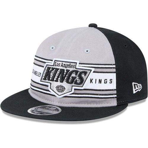 Casquette 9FIFTY Retro Crown LA Kings NHL Team Stripes Noir unisex - New Era Cap - Modalova