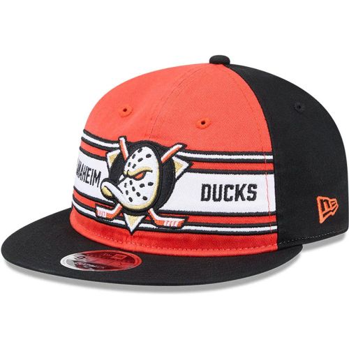 Casquette 9FIFTY Retro Crown Anaheim Ducks NHL Team Stripes Orange unisex - New Era Cap - Modalova