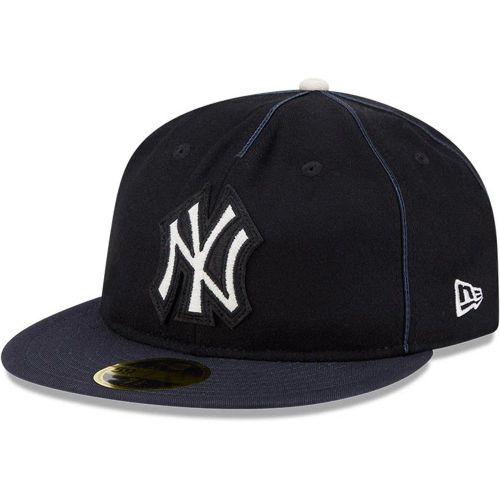 Casquette 59FIFTY Fitted Retro Crown New York Yankees Felt Logo Bleu unisex - New Era Cap - Modalova