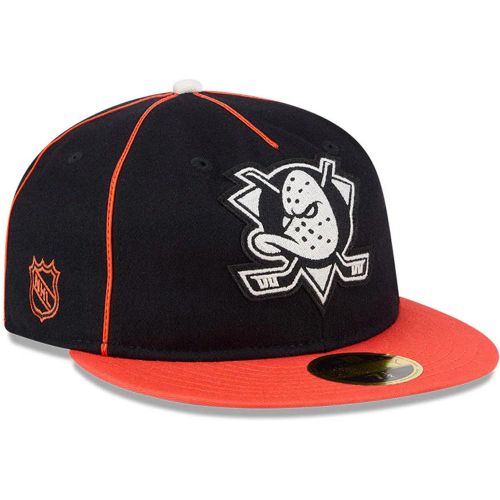 Casquette 59FIFTY Fitted Retro Crown Anaheim Ducks NHL Felt Logo Noir unisex - New Era Cap - Modalova
