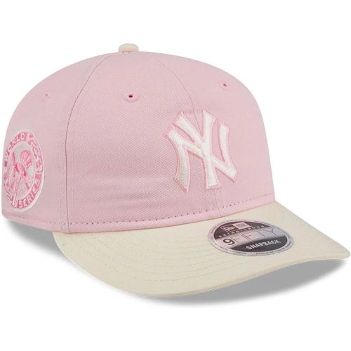 Casquette 9FIFTY Snapback New York Yankees Washed Tie Dye Rose unisex - New Era Cap - Modalova
