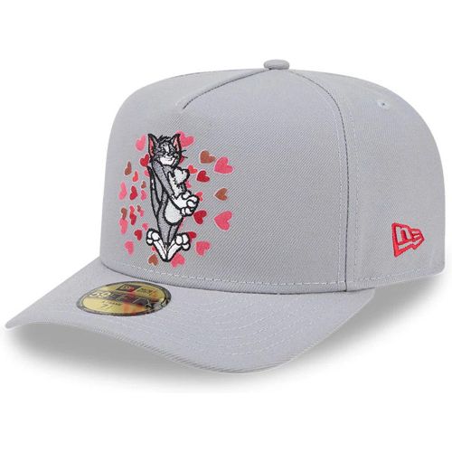 Casquette 59FIFTY A-Frame Fitted Tom & Jerry Love Struck Gris unisex - New Era Cap - Modalova
