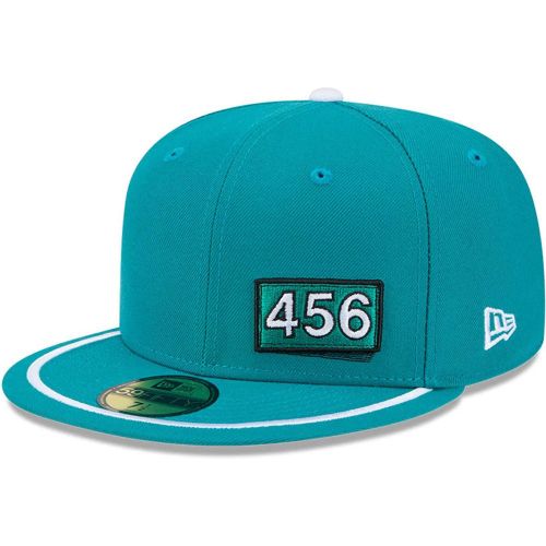 Casquette 59FIFTY Fitted Netflix Squid Game 456 Patch Vert unisex - New Era Cap - Modalova
