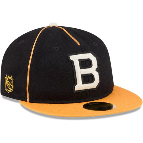 Casquette 59FIFTY Fitted Retro Crown Boston Bruins NHL Felt Logo Noir unisex - New Era Cap - Modalova