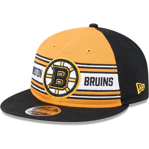 Casquette 9FIFTY Retro Crown Boston Bruins NHL Team Stripes Noir unisex - New Era Cap - Modalova