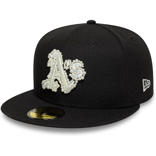 Casquette 59FIFTY Fitted Athletics MLB Faux Pearl Noir unisex - New Era Cap - Modalova
