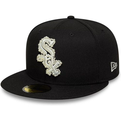 Casquette 59FIFTY Fitted Chicago White Sox MLB Faux Pearl Noir unisex - New Era Cap - Modalova