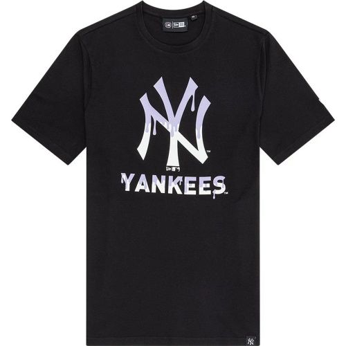 T-shirt New York Yankees MLB Drip Noir unisex - New Era Cap - Modalova