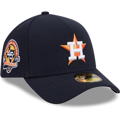 Casquette 59FORTY A-Frame Fitted Team Side Houston Astros MLB Bleu unisex - New Era Cap - Modalova