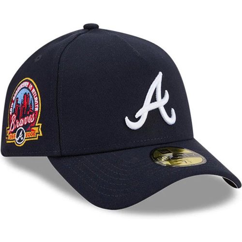 Casquette 59FORTY A-Frame Fitted Team Side Atlanta Braves MLB Bleu unisex - New Era Cap - Modalova