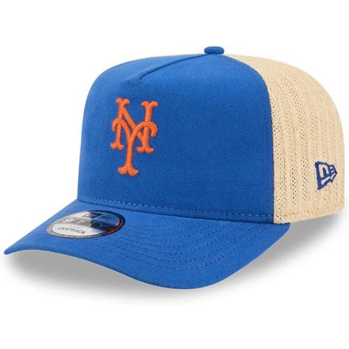 Casquette 9FIFTY A-Frame Snapback Grained New York Mets MLB Bleu unisex - New Era Cap - Modalova
