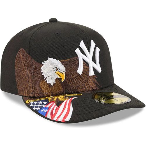 Casquette 59FIFTY Fitted Eagle New York Yankees MLB Noir unisex - New Era Cap - Modalova