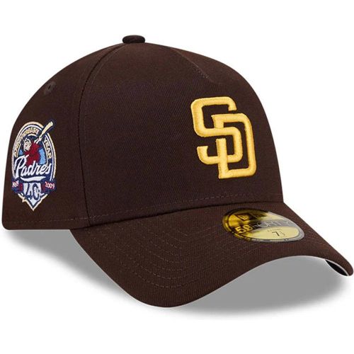 Casquette 59FORTY A-Frame Fitted Team Side San Diego Padres MLB Marron unisex - New Era Cap - Modalova