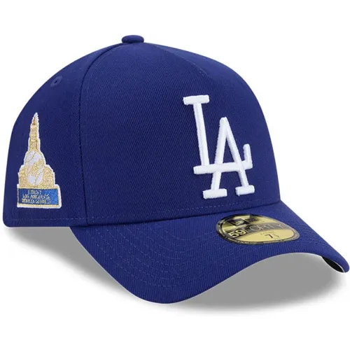 Casquette 59FIFTY A-Frame Fitted LA Dodgers MLB Team Side Bleu unisex - New Era Cap - Modalova