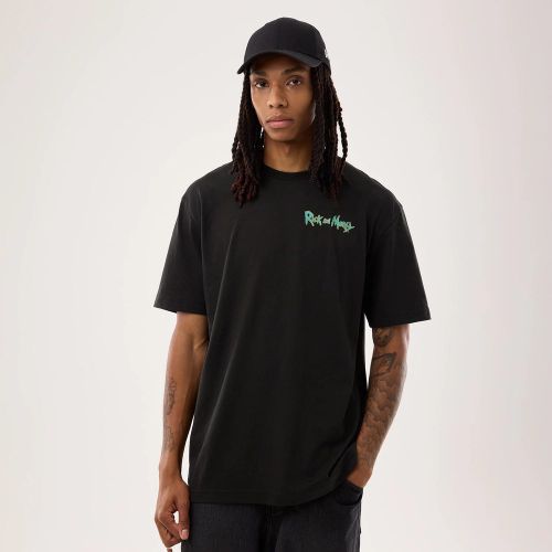 T-shirt Rick And Morty Noir unisex - New Era Cap - Modalova