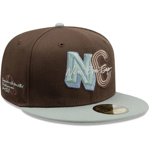 Casquette 59FIFTY Fitted New Era DIY Note Marron foncé unisex - New Era Cap - Modalova