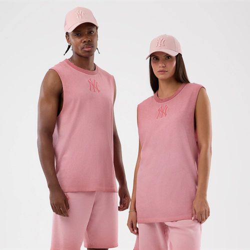 Veste Délavée Logo New York Yankees MLB Rose Pastel unisex - New Era Cap - Modalova