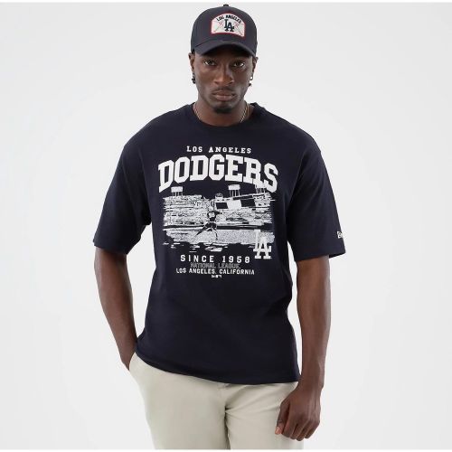 T-shirt Oversize LA Dodgers MLB Heritage Bleu Marine unisex - New Era Cap - Modalova
