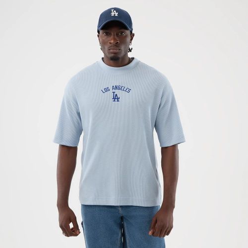 T-shirt Gaufre LA Dodgers MLB Bleu Pastel unisex - New Era Cap - Modalova