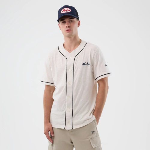 Maillot de Baseball en Jersey New Era Blanc unisex - New Era Cap - Modalova