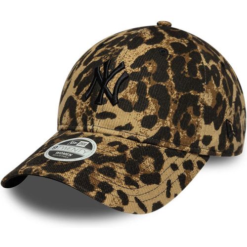 Casquette Femme 9TWENTY Leopard New York Yankees MLB Marron Foncé unisex - New Era Cap - Modalova