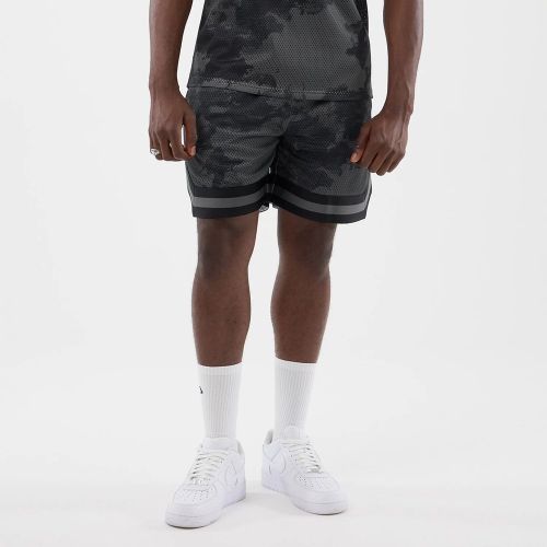 Short Oversize en Mesh New Era All Over Print Noir unisex - New Era Cap - Modalova